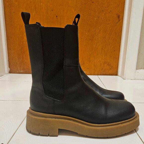 H & M Women's Chelsea Boot Size 40 (9) - Picture 12 of 13